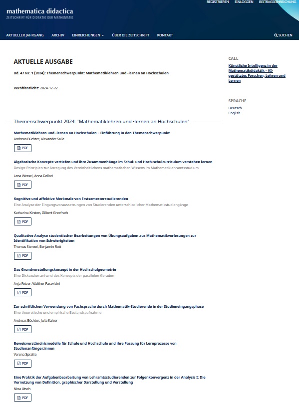 mathematica didactica, 46