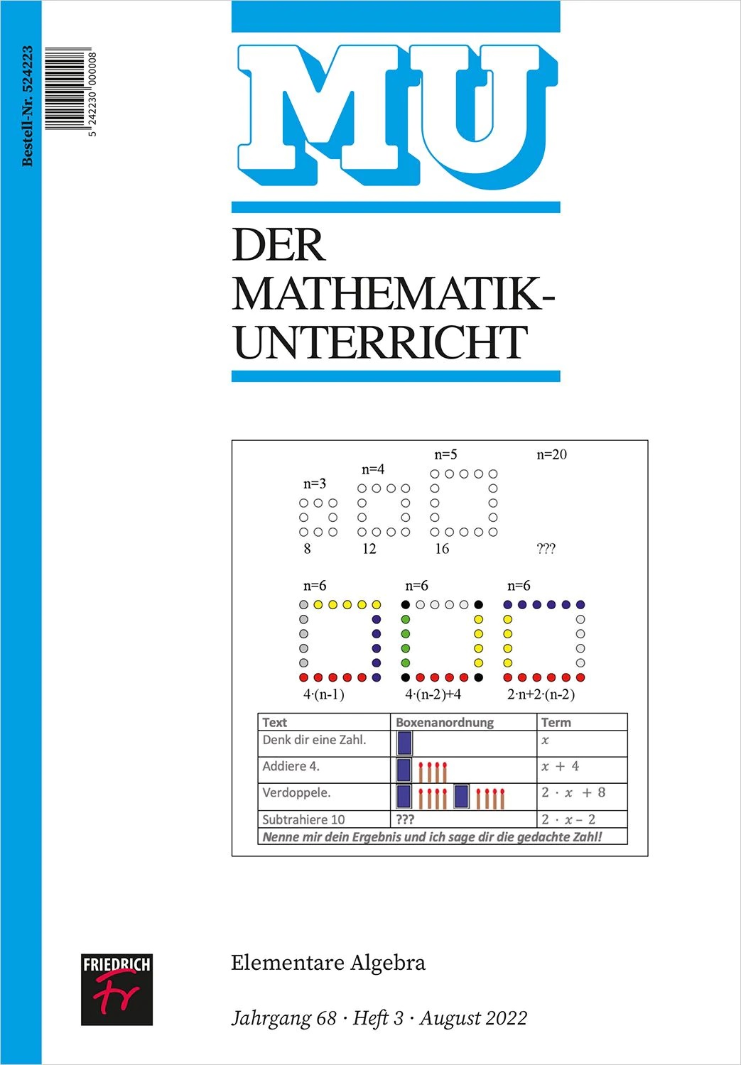 Der Mathematikunterricht, 68. Jahrgang, Heft 3